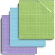TekDeals 3 Colors Mats Combo Cutting Mat for Cricut Maker 3 Explore Air 2 One 12x12 inch