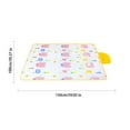 thumbnail image 3 of SLYNSHome Clearance Extra Large Picnic Blanket,59''x39.3''Inch Waterproof Reusable Foldable Outdoor Blankets,Picnic Mat with Pattern for Beach,Grass Lawn Park Parent-child Camping Accessories, 3 of 6