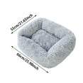thumbnail image 3 of Donut Dog Cat Bed Cozy Cave for Improved Sleep - Self-Warming Calming Cuddler Burrow Bed, Soft Plush Pet Cushion for Small Medium Dogs & Cats, 3 of 6