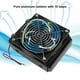 thumbnail image 4 of Radiador de refrigeración por agua para CPU, rosca G1/4, radiador de fila de calor con ventilador, 18 tubos (120 mm), 4 of 8