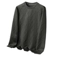 thumbnail image 3 of Chemise à Manches Longues Col Rond Couleur Unie pour Homme, 3 of 3