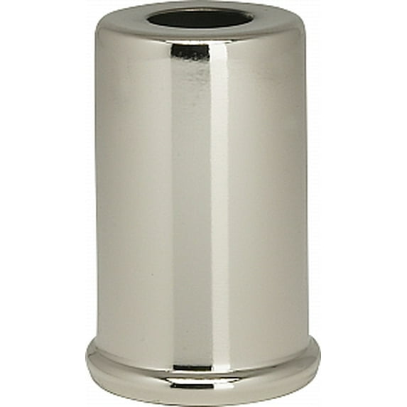 Satco Steel Spacer 7/16in Hole 1-1/2in Height 7/8in Diameter 1in Base Diameter Brass Plated