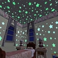 thumbnail image 3 of Cheers 20Pcs/50Pcs Wall Stickers 3D Luminous PVC Luminous Stars Wall Ceiling Sticker for Bedroom, 3 of 7