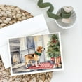 thumbnail image 2 of Beagle Christmas Greeting Cards and Envelopes Pack of 8 7 in x 5 in, 2 of 3