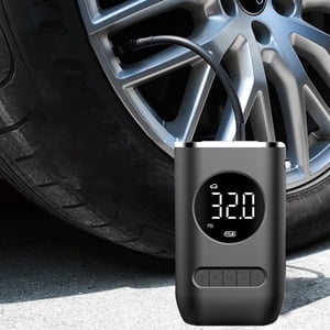 FlyFlise Portable Air Compressor Mini Tire Inflator With 4000mAh Rechargeable Battery Cordless Tire