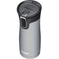 thumbnail image 3 of Contigo 16 oz. West Loop 2.0 Stainless Steel Travel Mug - Gold Morel, 3 of 6