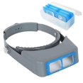 thumbnail image 1 of 2026 Head Wearing Magnifier Glasses Loupes Portable 1.5x/2x/2.5x/3.5x Lens Repair|magnifiers, 1 of 5