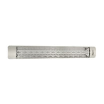 Eurofase Heating - 6000 Watt Electric Infrared Dual Element Heater-240 Voltage-Stainless Steel Finish-Stella Decorative Fascia