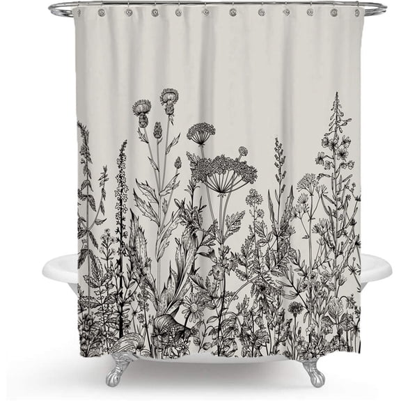 Waterproof Fabric Shower Curtain Liner