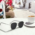 thumbnail image 4 of High-end anti-ultraviolet polarizer fashion trend sunglasses, made of TR, metal, TAC - gray, 4 of 5