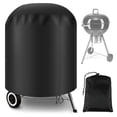 thumbnail image 1 of DEBGFS 27.56 inch  Grill Cover Heavy Duty Waterproof BBQ Grill Cover with Drawstring Windproof Outdoor Barbecue BBQ Cover Foldable BBQ Grill Protector for Grill Outdoor, 1 of 9