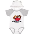 thumbnail image 3 of Inktastic Beagle Heartfelt Duo Boys or Girls Baby Bodysuit, 3 of 5