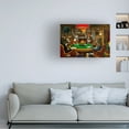 thumbnail image 2 of Trademark Fine Art Leo Stans Deer Camp Canvas Wall Art - 16x24, 2 of 5