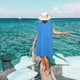 thumbnail image 5 of Albornoz cambiador de microfibra Surf con capucha | Poncho de toalla de secado rápido para nadadores, surfistas, buceadores | Absorbente ligero unisex talla única | 43.3" de largo | Piscina de playa, 5 of 5