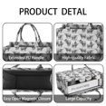 thumbnail image 4 of Large Capacity Tote Bag,Gray Highland Cow Person Pattern Handbag Fashion Luxury Tote Bag,15.7"x13"x 5.1" Inches,Laptop Compatible, 4 of 6