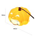 thumbnail image 2 of Decoración de Halloween Inicio Trampas para pulgas Lámpara para pulgas de Halloween con tablero adhesivo naranja Trampa para pulgas, Trampa para pulgas con luz para interior Atrapa pulgas, 2 of 2