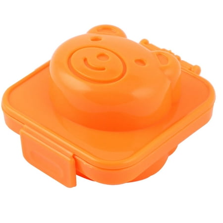 Yellow Sandwich - Kitchen Plastic Bear Head Design Sandwich Sushi Rice Ball Mould Yellow