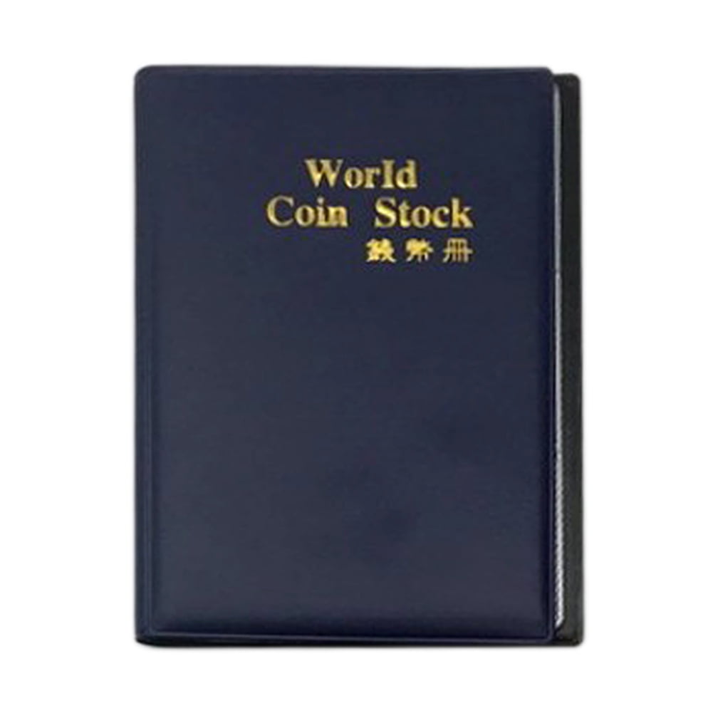 Album Coin Collection Book with 10 Pages 60 Pockets World COIN STOCK