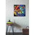 thumbnail image 3 of Epic Graffiti 'Melting Pot' Canvas Wall Art, 26"x26", 3 of 3