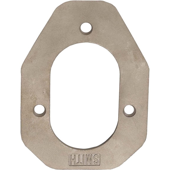 7" Matte Black Backing Plate for 80 Series Rod Holders
