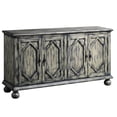 thumbnail image 3 of Console Cabinet - Classic Charm And Construction Rustic Gray With Detailed Front Add Character To Your Interior Design, 3 of 3
