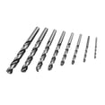 thumbnail image 2 of 10Pcs High-Speed Steel Trill Bit Wood Iron Tapper Straight Shank Wear-Resisting Drill, 1mm, 2 of 8