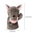 thumbnail image 2 of Storytelling Hand Puppet Cartoon Wolf Plush Toy for Kids Playing, 2 of 5