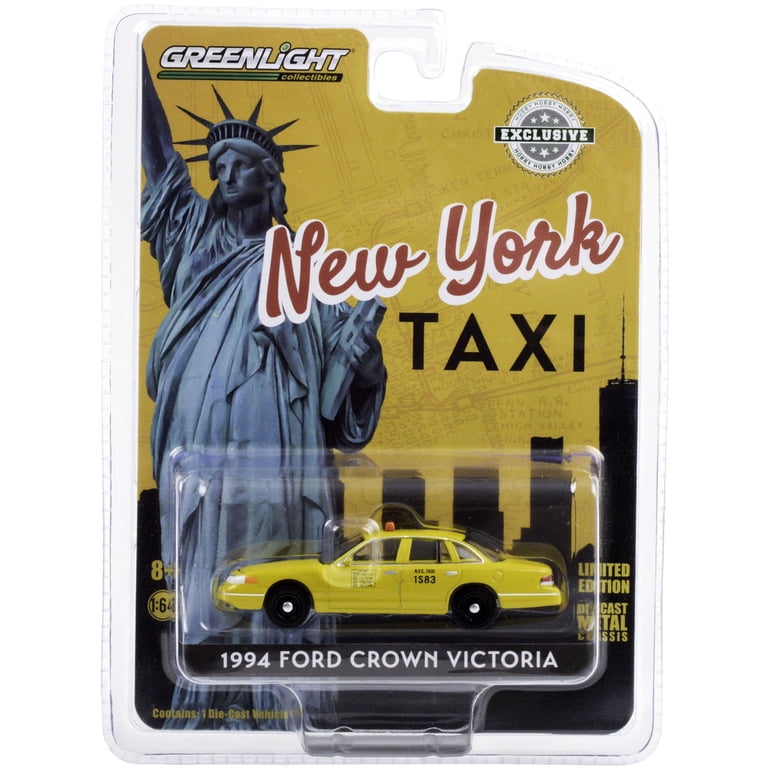 Greenlight Ford Crown Victoria NYPD ミニカー 1994 Ford Crown Victoria Yellow 