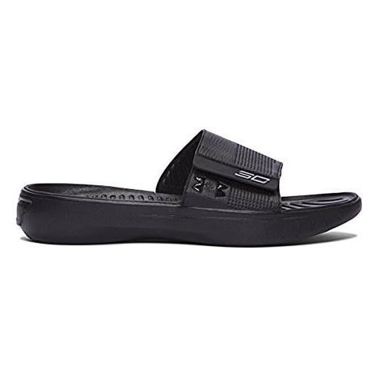Under Armour Curry FoamTread Slide Slip On Black | Men’s 13 UNDER ARMOUR Curry IV Slides Black 3000037-002 New in Box | eBay main image 2
