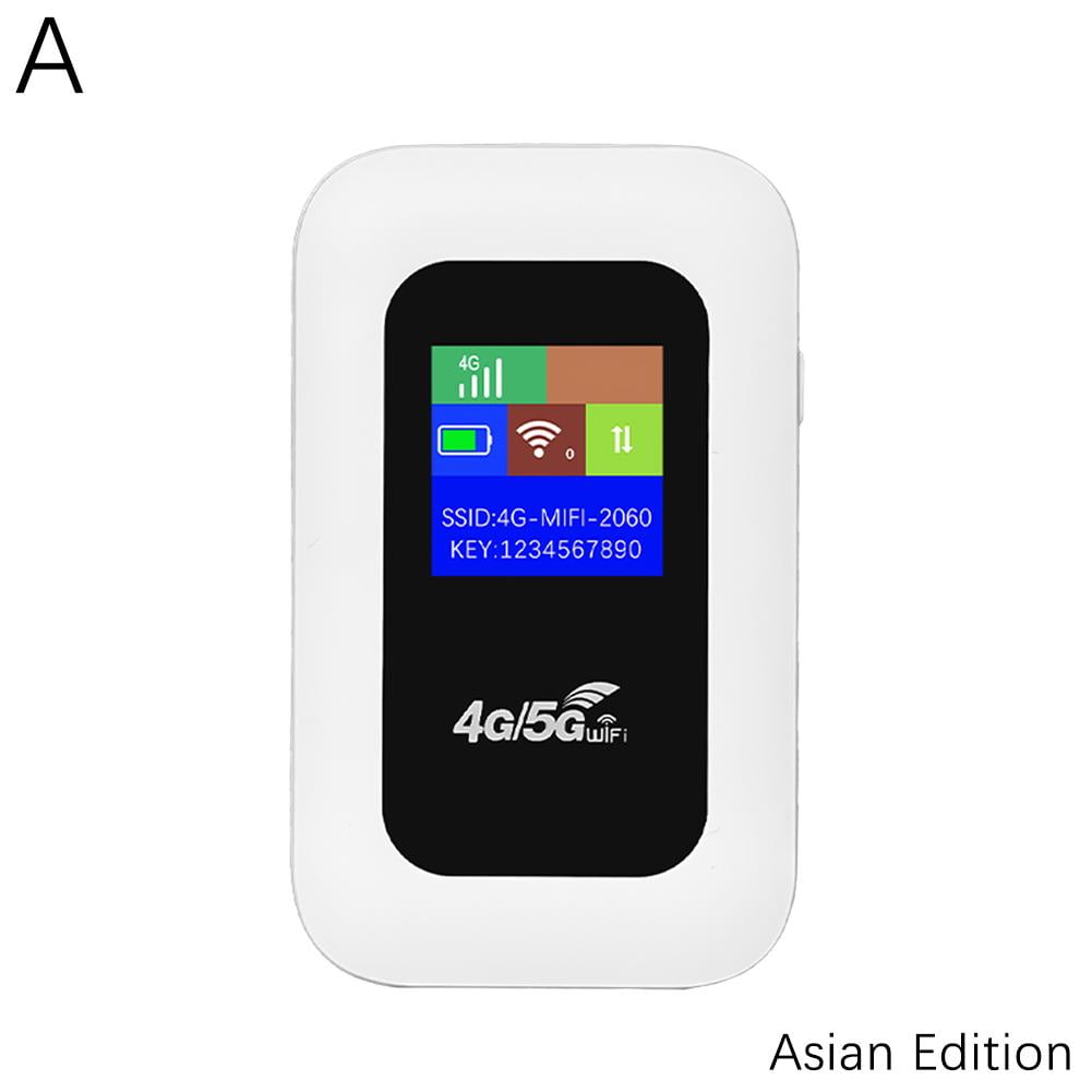 Portable 4G LTE Wi-Fi Router,Unlocked SIM Hotspot with Battery