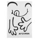 thumbnail image 2 of Etiqueta engomada de la cara feliz y deliciosa pegatinas de pared del refrigerador de la cara sonriente decoración del arte del hogar ambiental (A), 2 of 8