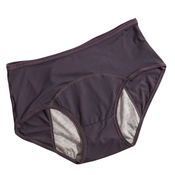 Women Panties,Breathable Cotton Briefs,Menstrual Period Leak-Proof Panties,Female Loose Underpanties,Full Cover Briefs,Elastic Waist Stretch Panties,Lady Sanitary Panties