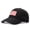 96555A_Black With Flag, variant on TOP-EX Utility Golf Flat Bill Snapback Hat, Waterproof TriProof Polyester, Black, M/L