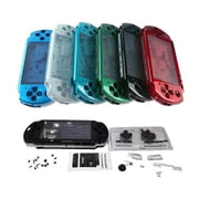 Full Shell Set for PSP3000, ABS Replacement Case with Buttons Screws, Pink