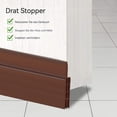 thumbnail image 4 of Home Defender, Soundproofing Expert For Your Doors, Energy Saver Design With Self Adhesive Flexibility, Noise Reduction Solution For A Quieter Home Life (39" L X 2" W), 4 of 6