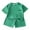 outfits-Green, variant on Toddler Baby Boy Clothes Striped Embroidery T-Shirt Elastic Waist Shorts Set 2Pcs Infant Summer Outfits(Green,11-12 Y)