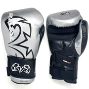 RIVAL Boxing RB11 Evolution Hook and Loop Bag Gloves - Large - Silver