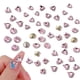 thumbnail image 1 of 180 piezas de cristales planos, tamaños mixtos, múltiples formas, diamantes de imitación de cristal para decoración de uñas, manualidades, decoraciones 3D, piedras con parte posterior plana, conjunto, 1 of 5