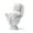 White, variant on Soumake Mini Cat Model High Simulation Vivid Expression Decoration Accessories Toilet Miniature Cat Animal Model Toy For Kids Practical