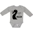 thumbnail image 3 of Inktastic Always Be a Dragon Boys or Girls Long Sleeve Baby Bodysuit, 3 of 5