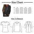 thumbnail image 4 of Aayomet Hoodies For Women Plus Size Women's Hooded Tunic Tops V Neck Casual Swing Pullover Hoodie Long Sweatshirts Red Black, S-XXL, 4 of 4
