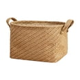 thumbnail image 2 of Foldable Storage Basket With Handle For Wardrobe Shelf Nursery Bedroom Living Room, 2 of 6