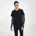 thumbnail image 5 of Fotbe Bright Universe UV Sun Protection Arm Sleeves - Tattoo Cover Up - Basketball Arm Sleeve UPF 50 Cooling for Men Women, 5 of 8