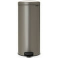 thumbnail image 1 of NewIcon Pedal Bin, 30L, Plastic Bucket Platinum, 1 of 4