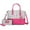 MCP Fuchsia, variant on Saylor Circular M Print Women’s Tote Bag with matching Wristlet Wallet by Mia K - Fuchsia Pink