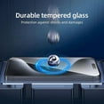 thumbnail image 5 of UrusTech 3-Pack iPhone 15 Plus Glass Screen Protector Cover, Real Tempered Glass, 100% Clear, Shatterproof, Rounder Edges, In Hard Retail Box [for iPhone 15 Plus], 5 of 5