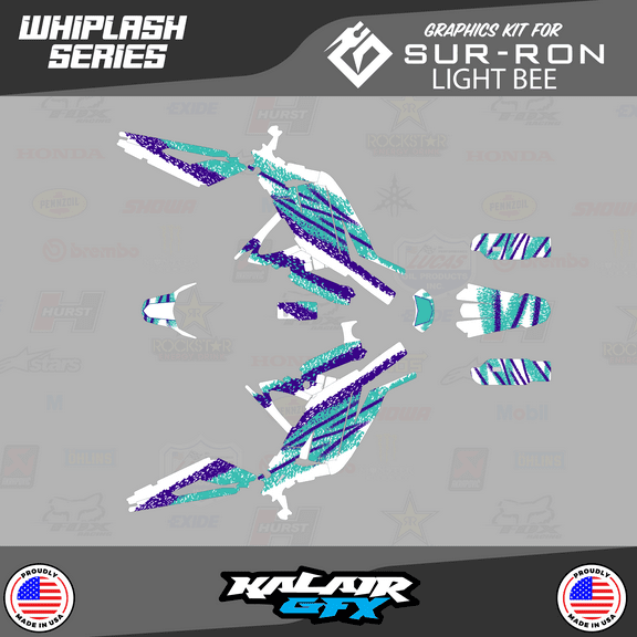 Kalair GFX Graphics Kit for Surron LIGHT BEE (All Years) Whiplash Series