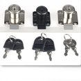 thumbnail image 6 of Furniture Lock Cabinet Lock Home Security Zinc Alloy 2pc With 1 Lock For 22 / 32MM Replacement Home Improvement, 6 of 7