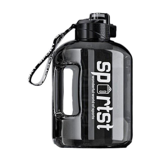 Birdeem Water Bottle Gallon Water Bottle Gallon Water Jug Large Water Bottle Large Capacity Water Cup Ton Barrel Sports Fitness Male and Female Students Portable Plastic Space Pot Big Belly Water Cup