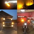 thumbnail image 5 of Bombillas LED superbrillantes de bajo consumo de 9-30 V 3157 3156 3057 4157 con lentes de proyector de repuesto para luces de giro delanteras/traseras o luces de estacionamiento traseras, amarillas, 5 of 5